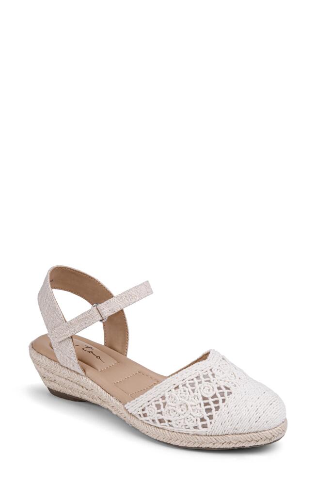 Me Too Naomi Espadrille Wedge Sandal in Natural Cover