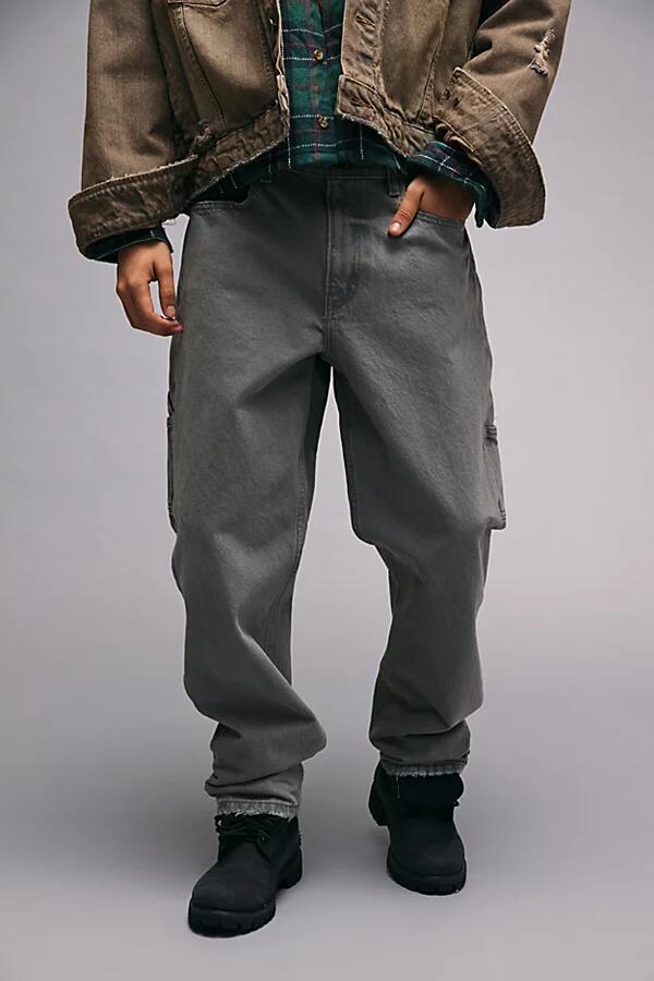 BDG Straight Fit Utility Work Pant in Light Grey Cover