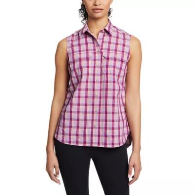 Eddie Bauer Women's Mountain Sleeveless Shirt Cover