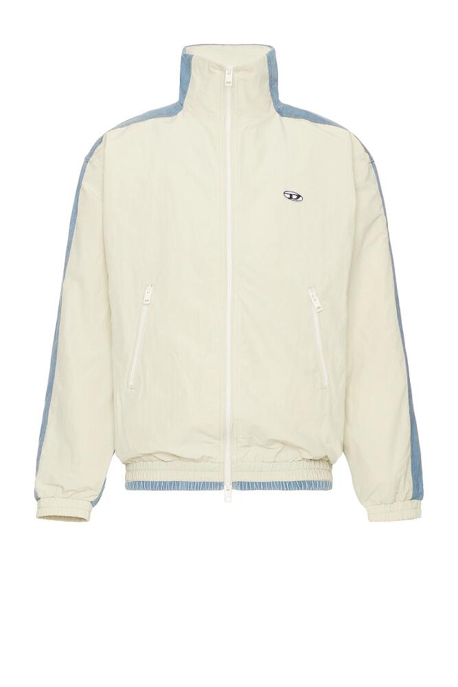 Diesel Jacket in Cream Cover