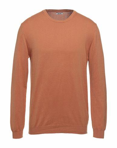 Stilosophy Man Sweater Camel Cotton Cover