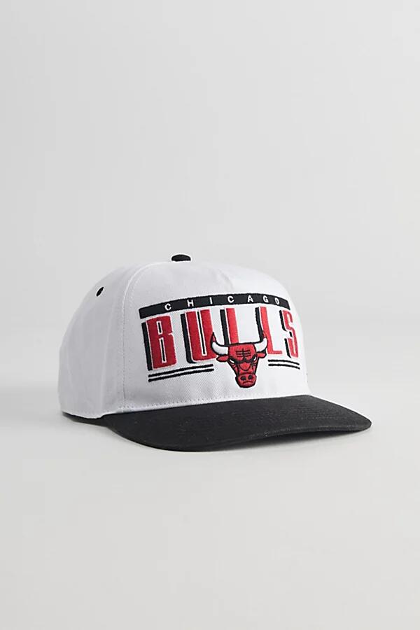 '47 Brand Chicago Bulls Double Header Hitch Hat in White Cover