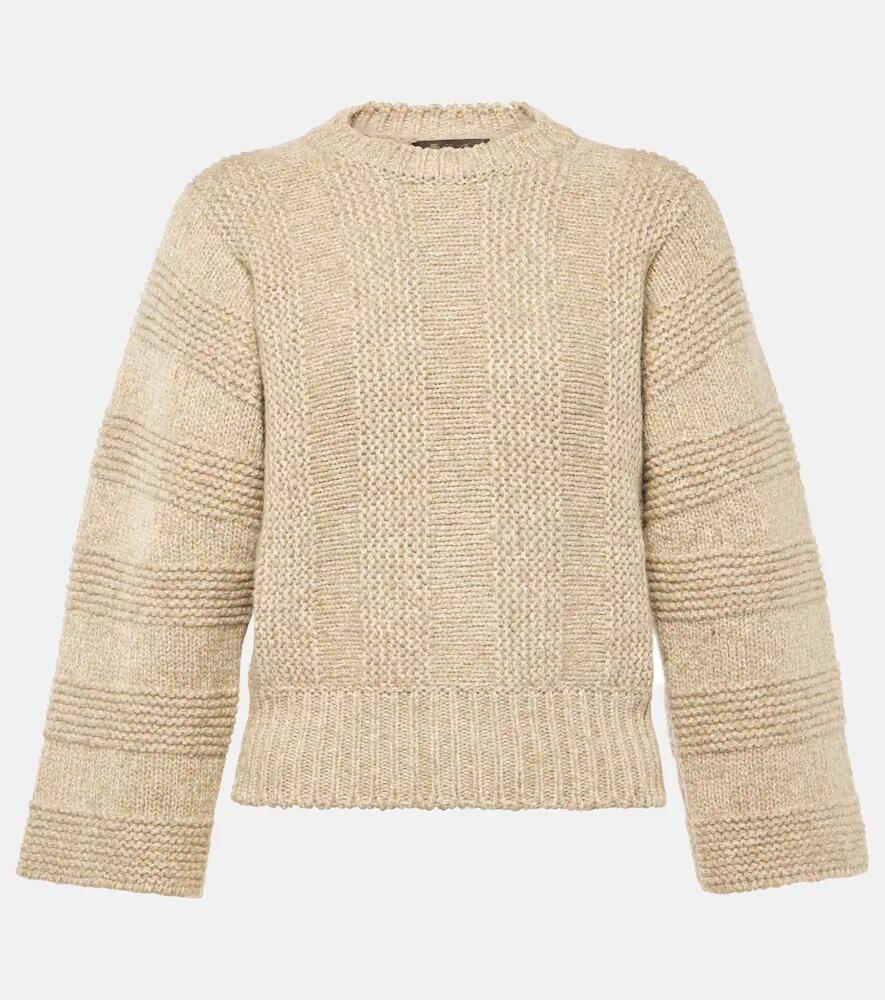 Loro Piana Mashu striped cashmere sweater Cover