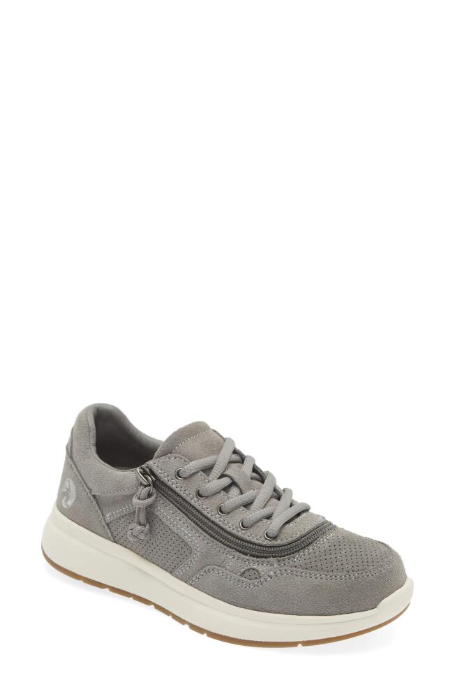 BILLY Footwear Comfort Jogger Sneaker in Grey Suede Cover