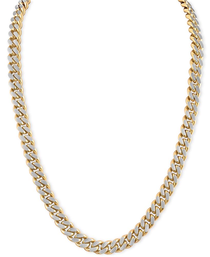 Bulova Two-Tone Stainless Steel Classic Chain 24" Necklace - Two-tone Cover