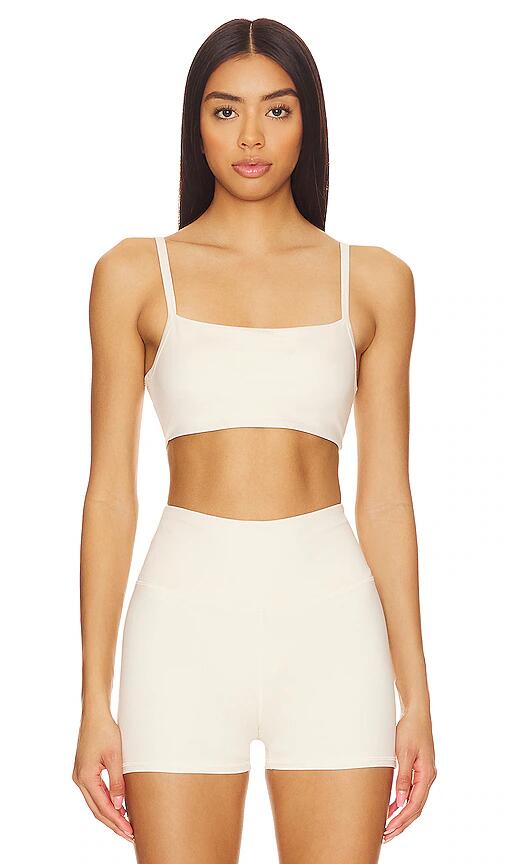 WellBeing + BeingWell FlowWell Saylor Sports Bra in White Cover