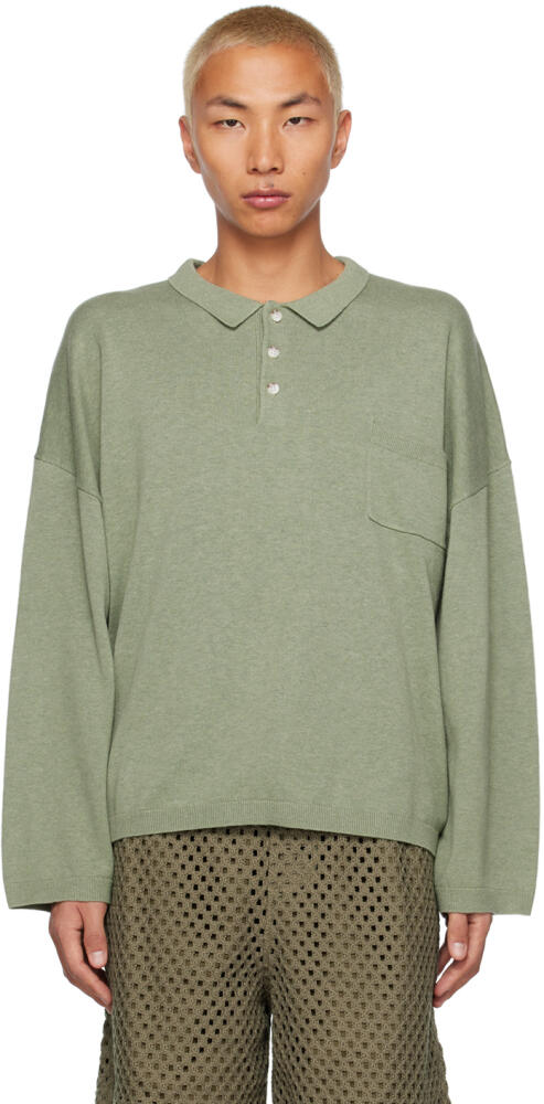 COMMAS Green Relaxed Polo Cover