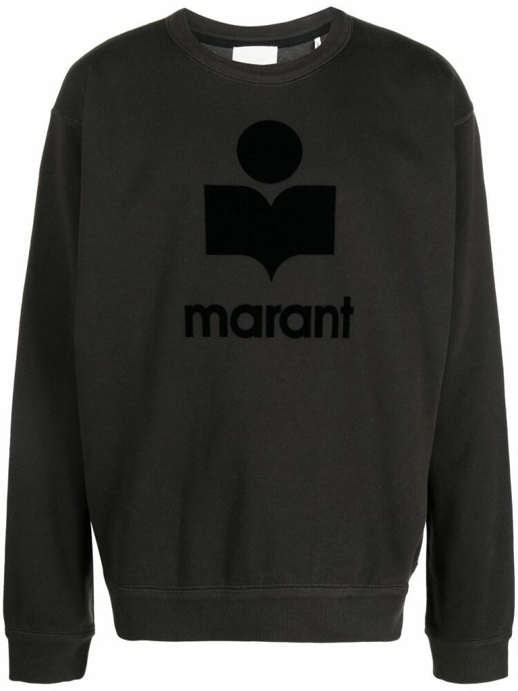 MARANT Mikoy logo-embroidered sweatshirt - Black Cover