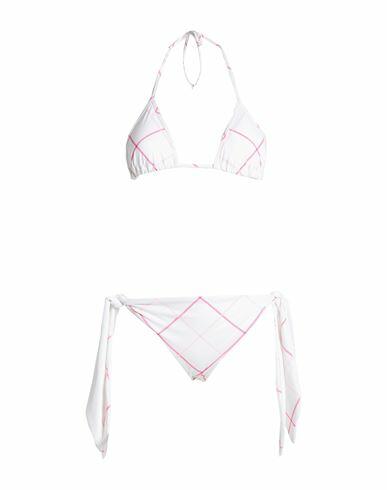 Burberry Woman Bikini White Polyamide, Elastane Cover