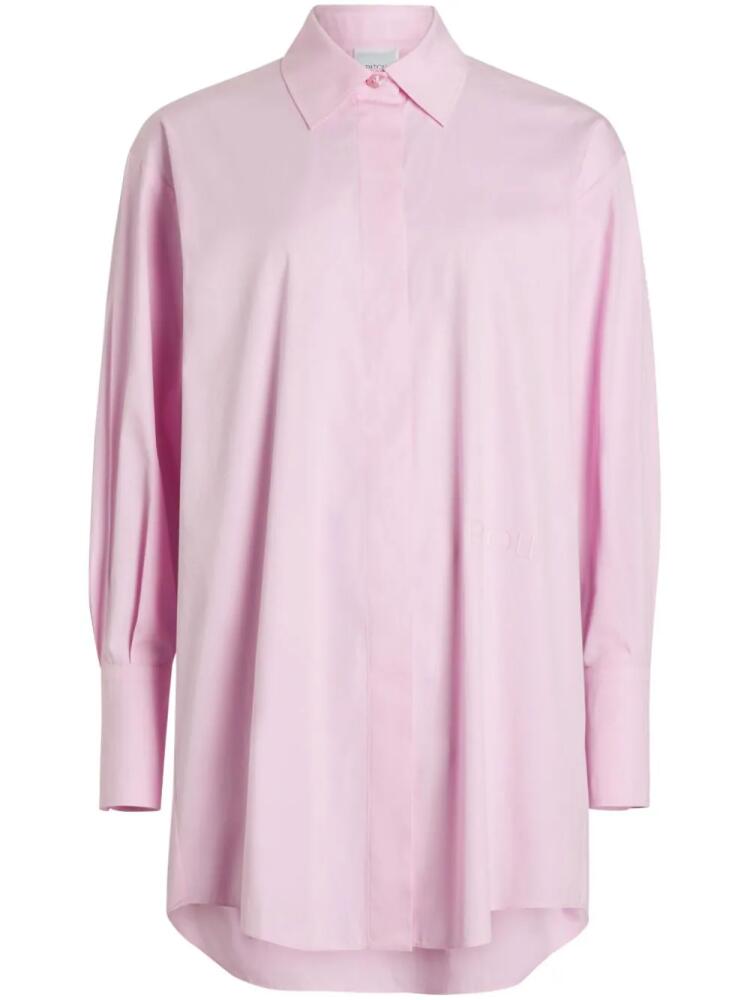 Patou Iconic mini shirt dress - Pink Cover