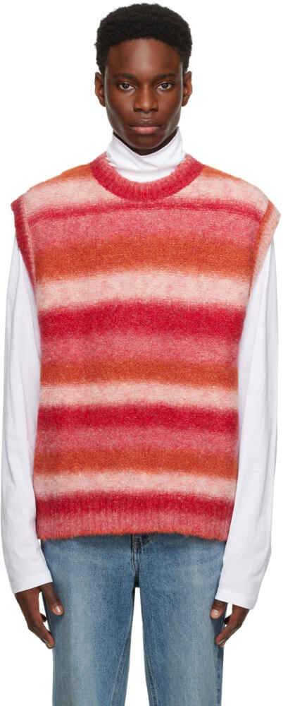 WOOYOUNGMI Red Gradient Vest Cover