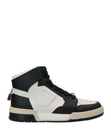 Buscemi Man Sneakers Ivory Calfskin Cover