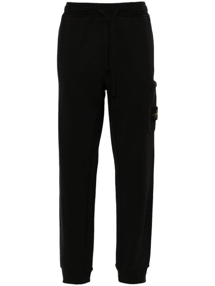 Stone Island mid-rise track trousers - Black Cover