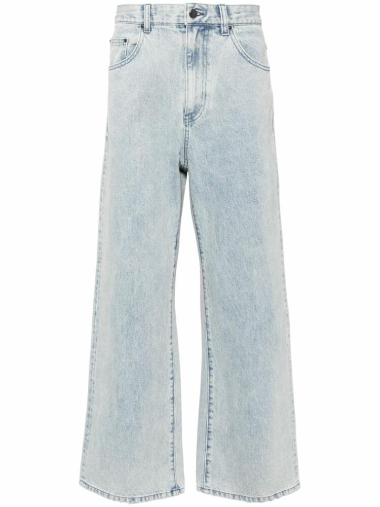 CROQUIS mid-rise wide-leg jeans - Blue Cover