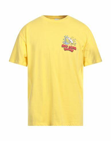 Sky High Farm Workwear Man T-shirt Yellow Organic cotton Cover