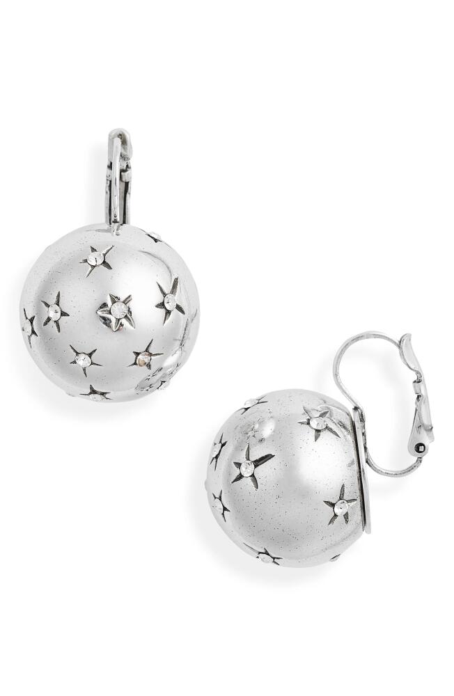 Gas Bijoux Comette Sphere Earrings in Silver Cover