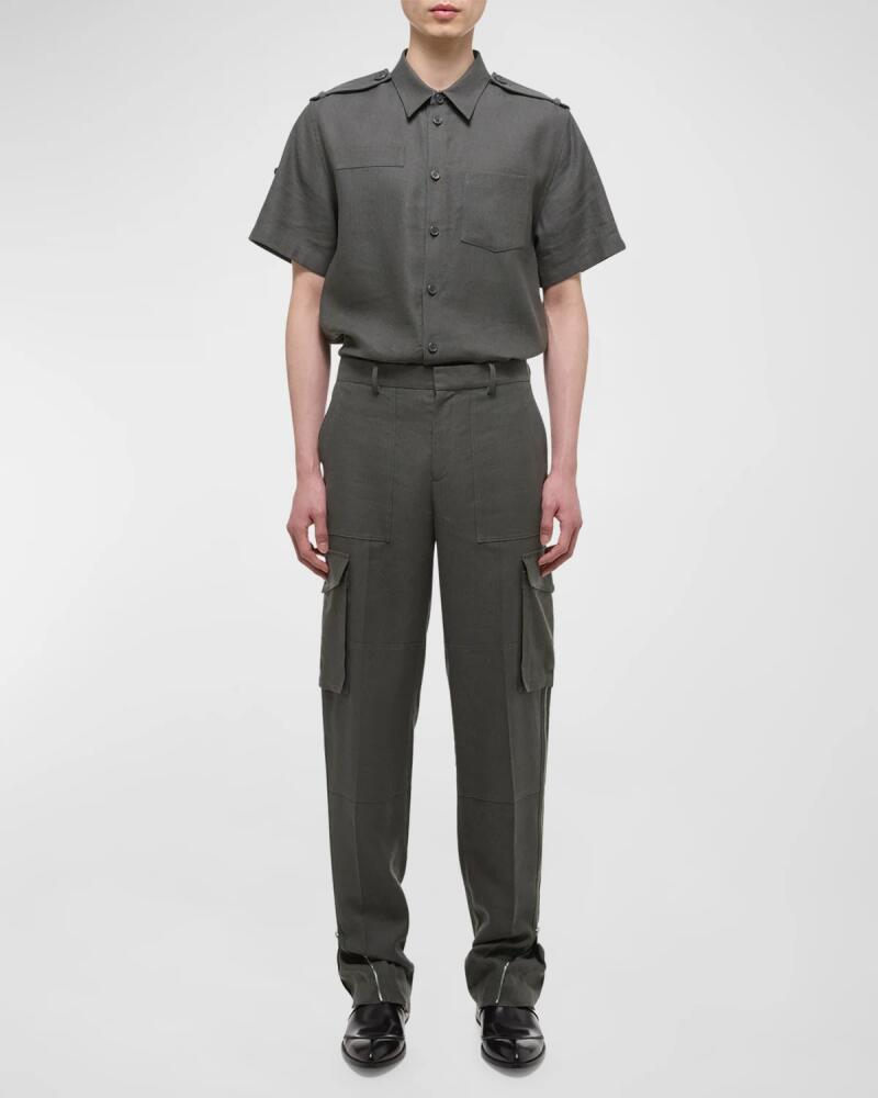 Helmut Lang Men's Archive Cargo Carpenter Pants Cover