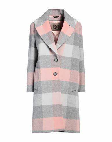 Cinzia Rocca Woman Coat Pink Virgin Wool, Cashmere Cover