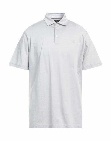 Hackett Man Polo shirt Light grey Cotton Cover