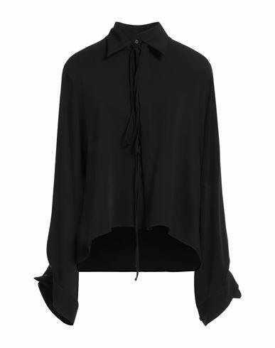 Maison Margiela Woman Shirt Black Polyester Cover