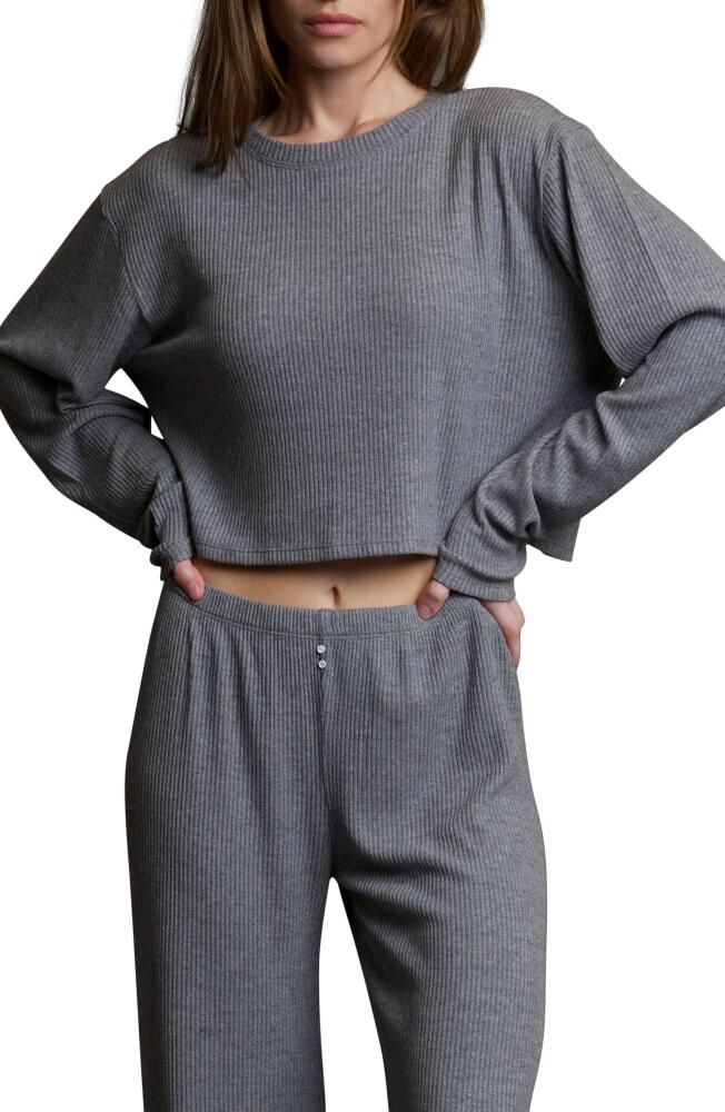 Andine Maeve Geneva Rib Sleep Top in Grey Cover