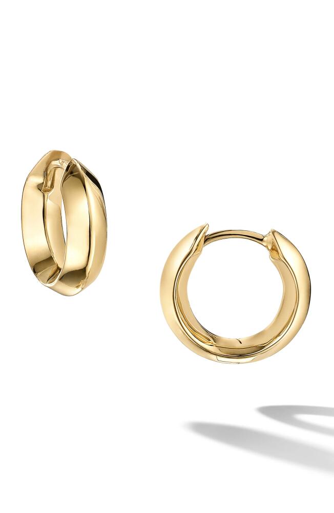 Cast The Defiant Huggie Hoop Earrings in Gold Cover