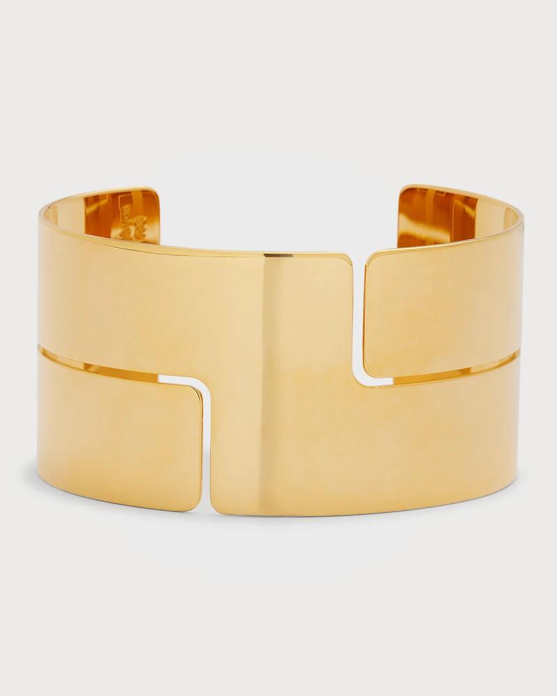 DINH VAN Yellow Gold '70s Cuff Bracelet Cover