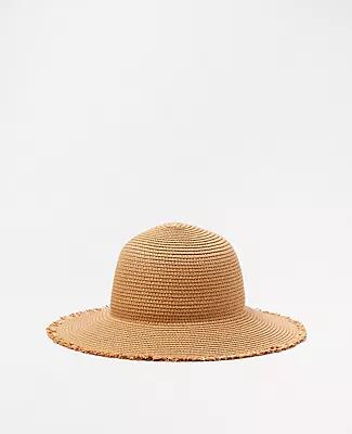 Ann Taylor Oversized Straw Bucket Hat Cover