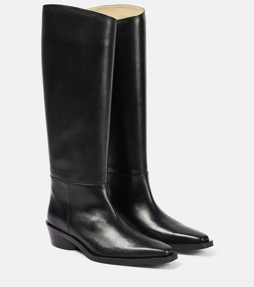 Proenza Schouler Bronco leather knee-high boots Cover