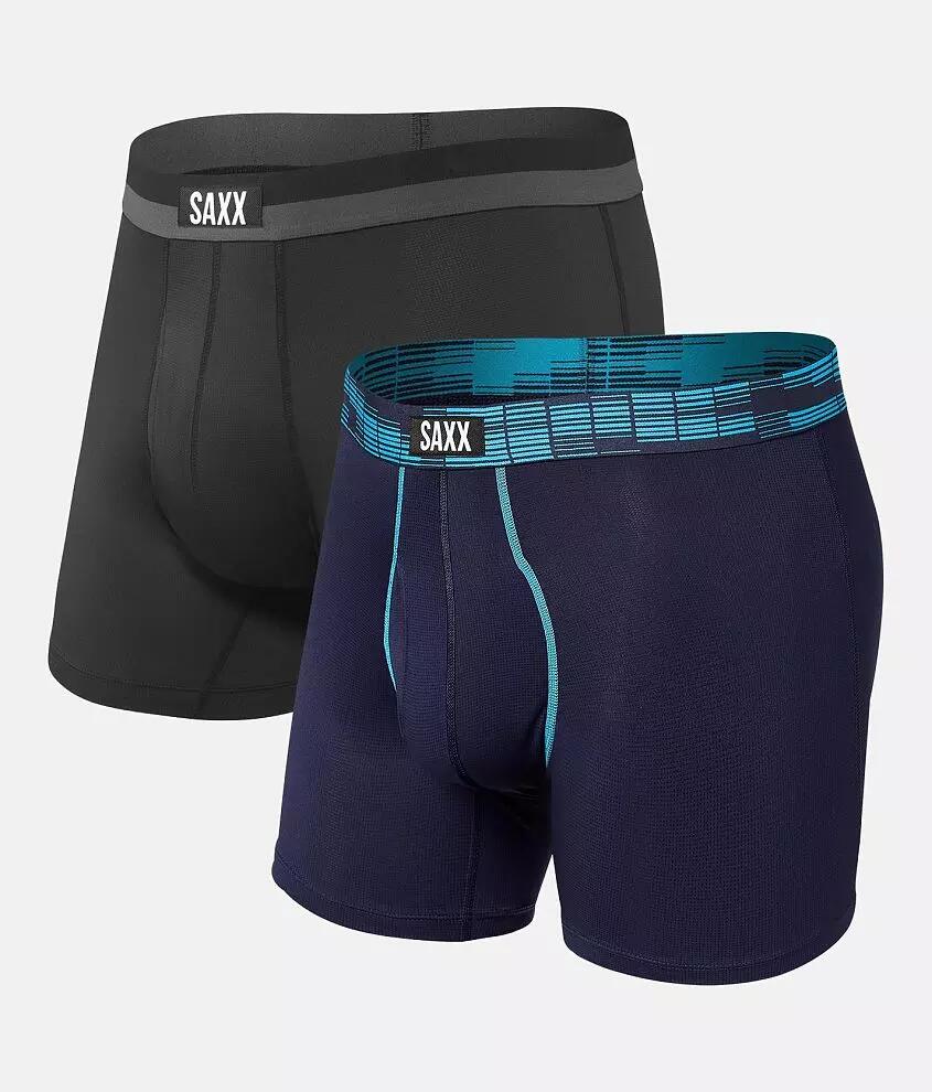 SAXX 2 Pack Sport Mesh Stretch Boxer Briefs Cover