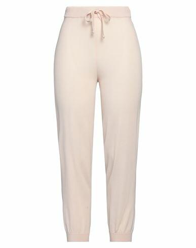 Soallure Woman Pants Beige Viscose, Polyamide Cover