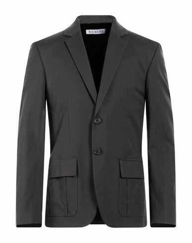 Bikkembergs Man Blazer Lead Cotton, Elastane Cover