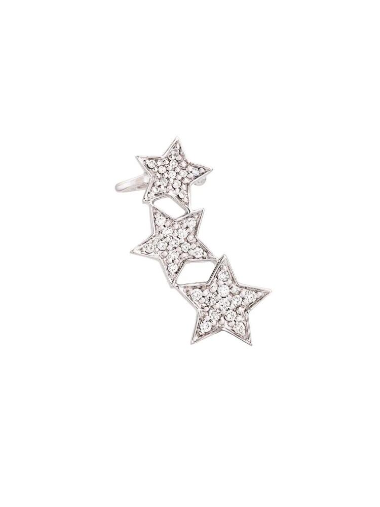 ALINKA Stasia diamond triple star ear cuff - Metallic Cover