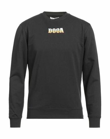 Dooa Man Sweatshirt Black Cotton Cover