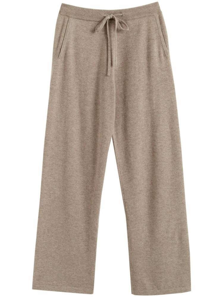 Chinti & Parker Snoopy wide-leg track pants - Neutrals Cover