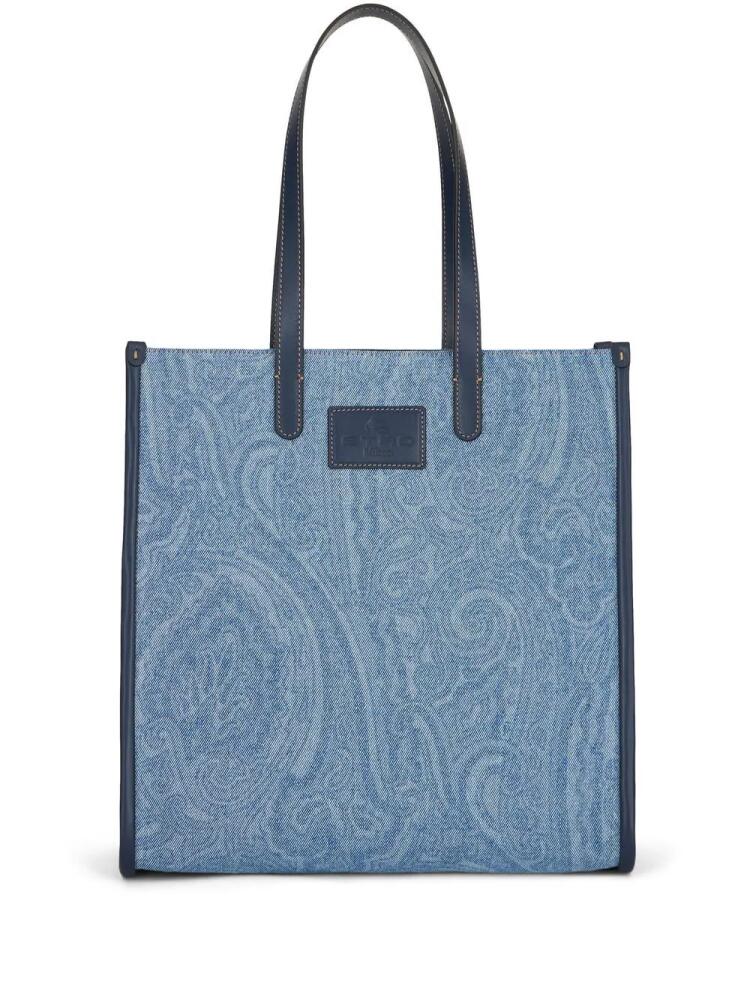 ETRO paisley-print tote bag - Blue Cover