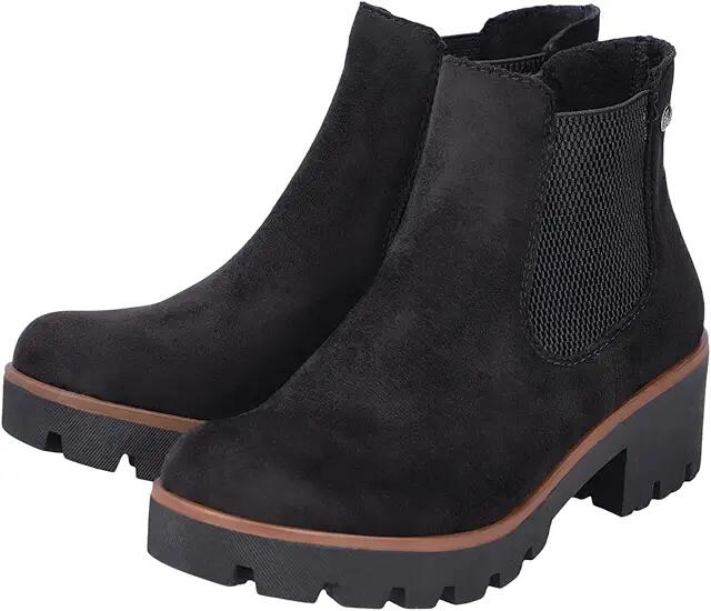 Rieker Amalia 65 (Black/Black) Women's Boots Cover