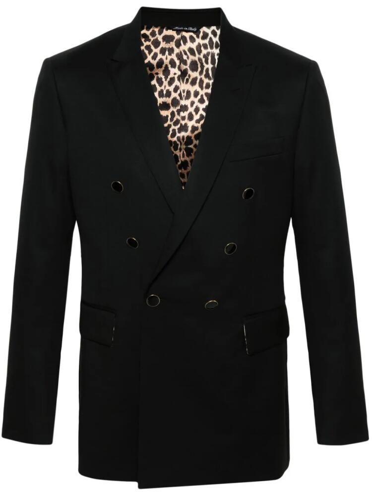 ERALDO double-breasted blazer - Black Cover