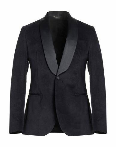 Manuel Ritz Man Blazer Midnight blue Cotton, Elastane Cover