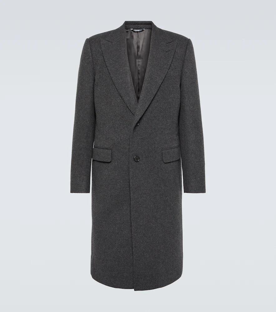 Dolce & Gabbana Wool-blend overcoat Cover