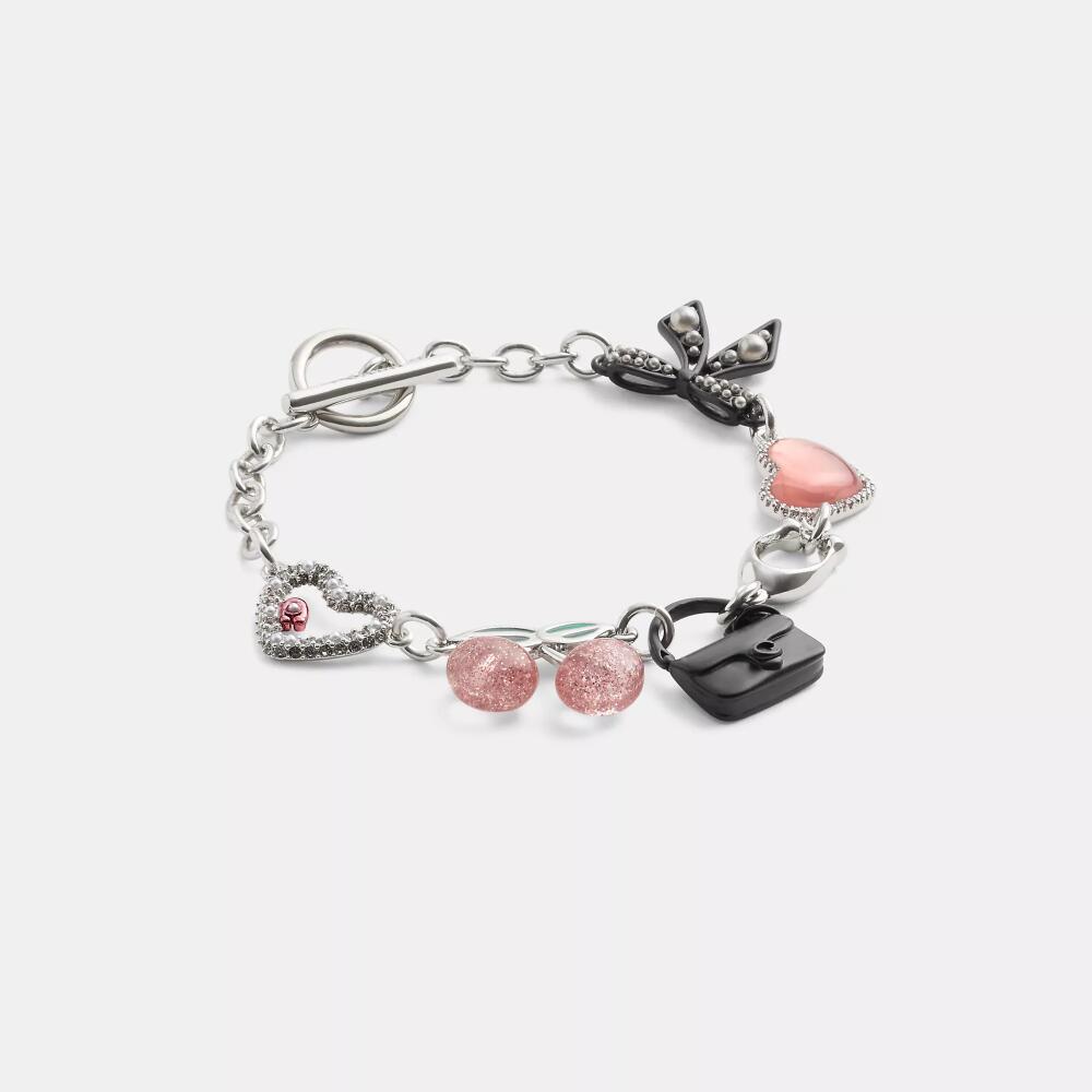 Coach Bow And Heart Charm Bracelet Cover