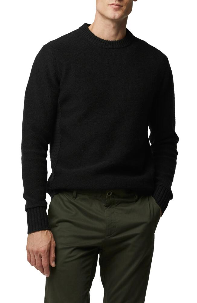 Rodd & Gunn Gowan Valley Lambswool Crewneck Sweater in Ebony Cover