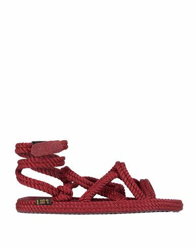 Bohonomad Woman Espadrilles Burgundy Polypropylene Cover