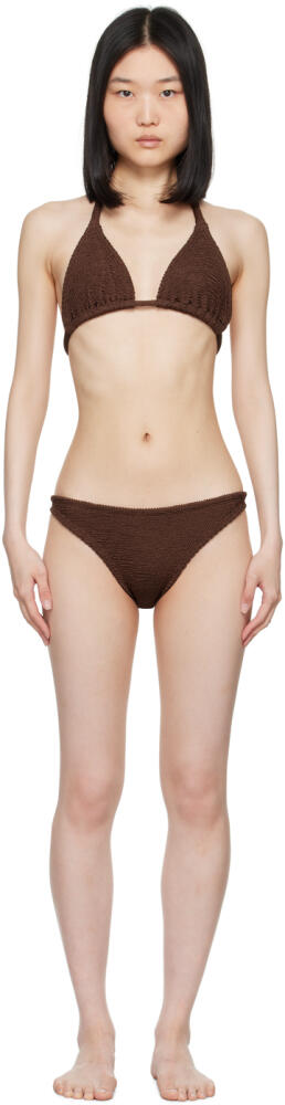 Hunza G Brown Tammy Bikini Cover