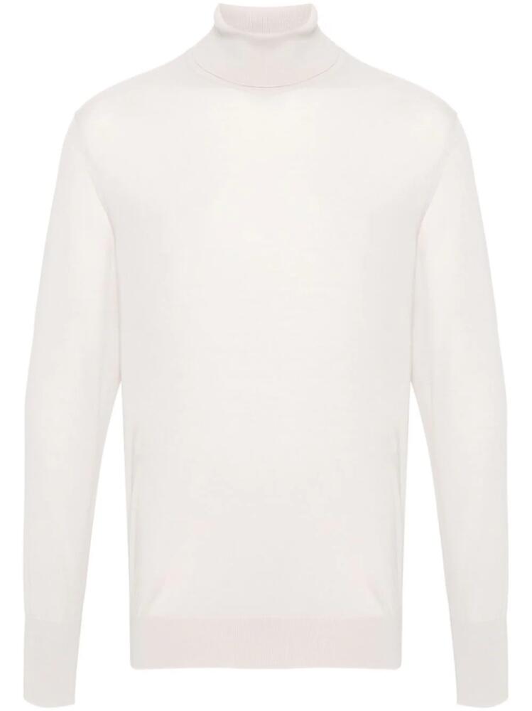 Eleventy turtleneck wool jumper - Neutrals Cover