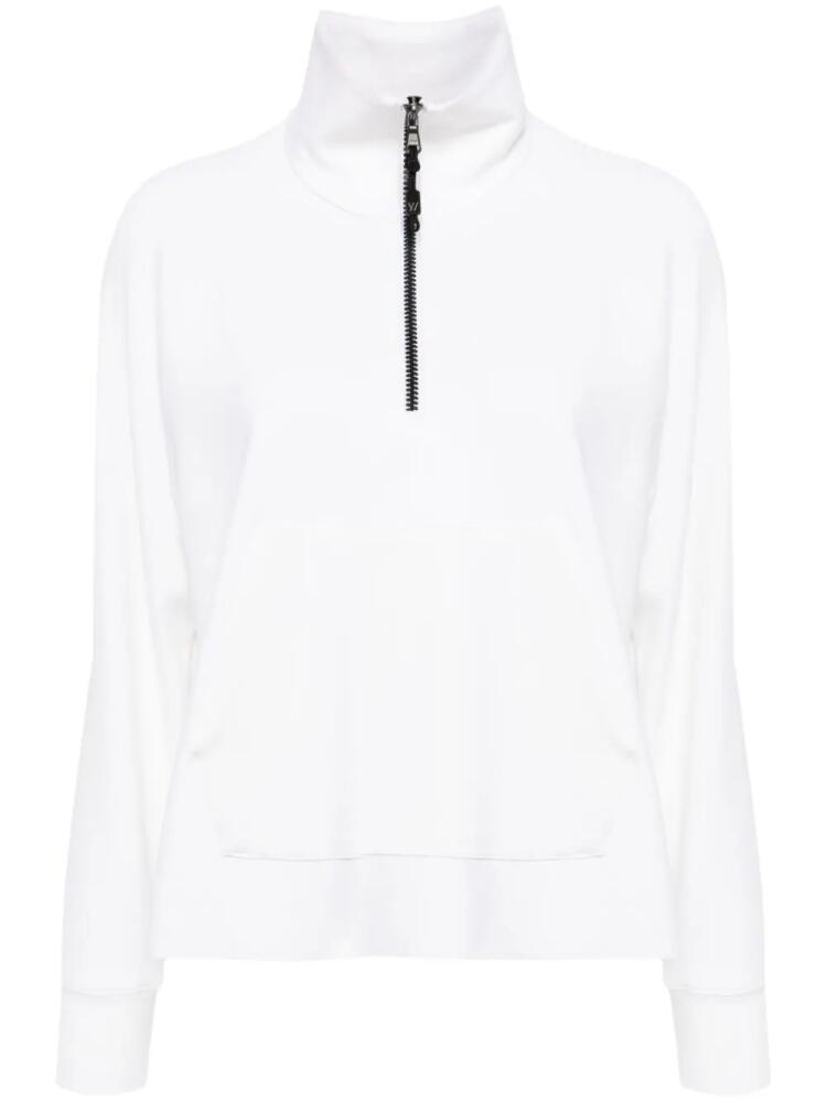 James Perse high-neck raglan-sleeves sweatshirt - White Cover