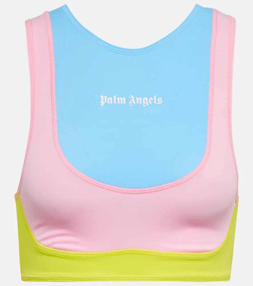 Palm Angels Logo printed sports bra Cover