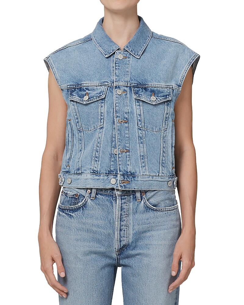 Agolde Charli Denim Vest Cover