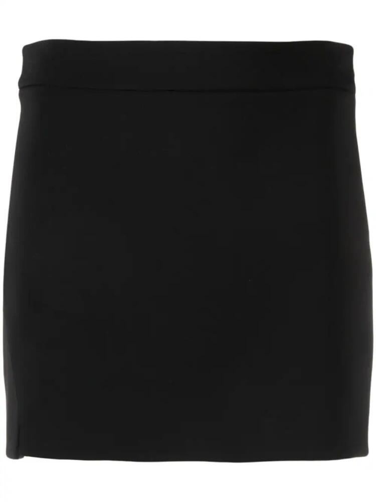 Patrizia Pepe Essential panelled mini skirt - Black Cover