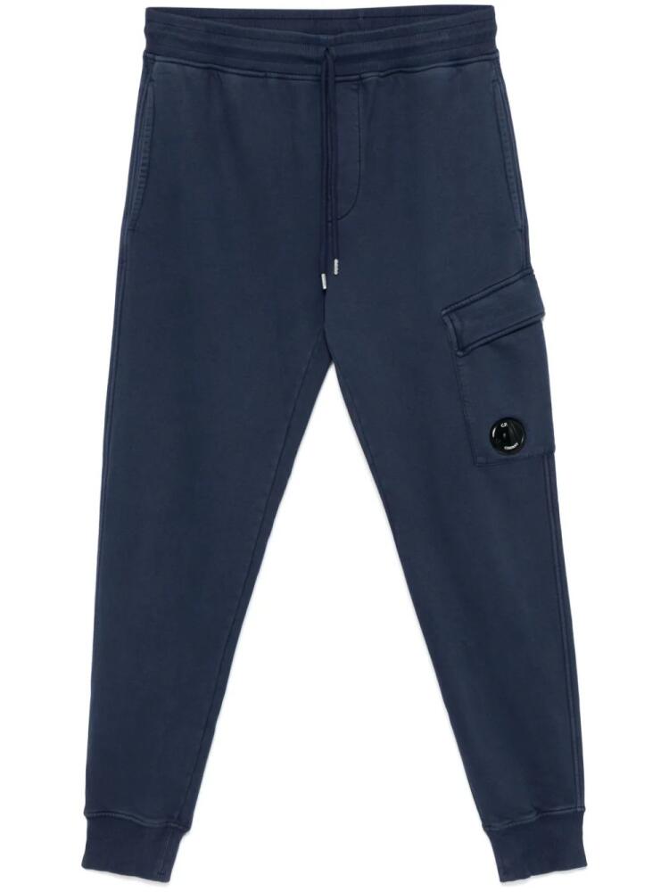 C.P. Company Lens-detail sweatpants - Blue Cover